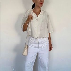 White vintage shirt
